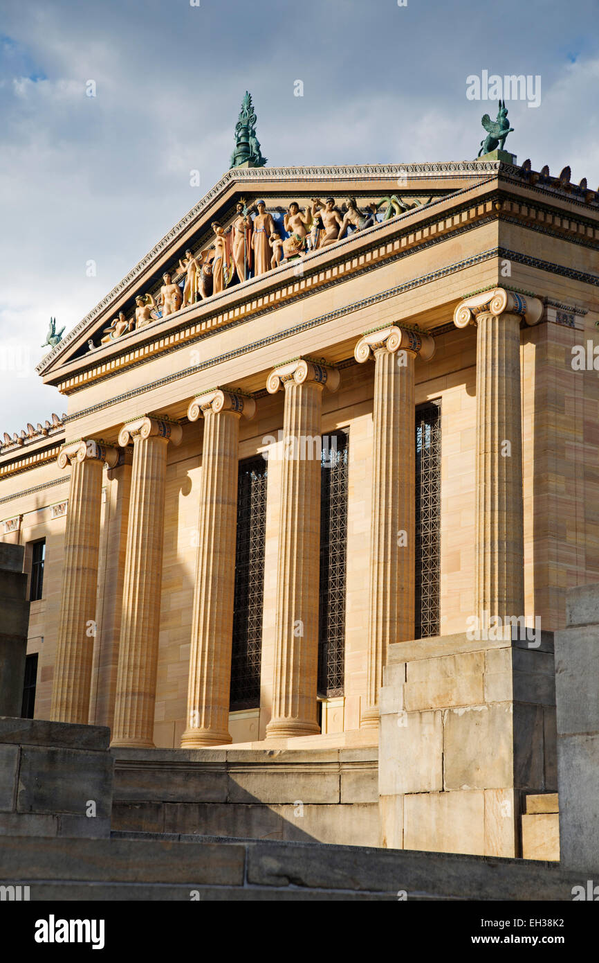 Philadelphia Museum of Art, Philadelphia, Pennsylvania, STATI UNITI D'AMERICA Foto Stock