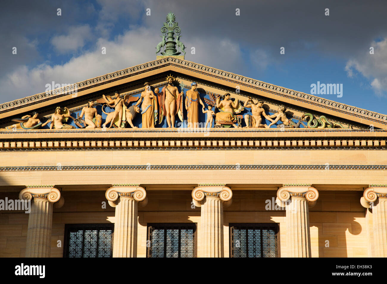 Philadelphia Museum of Art, Philadelphia, Pennsylvania, STATI UNITI D'AMERICA Foto Stock