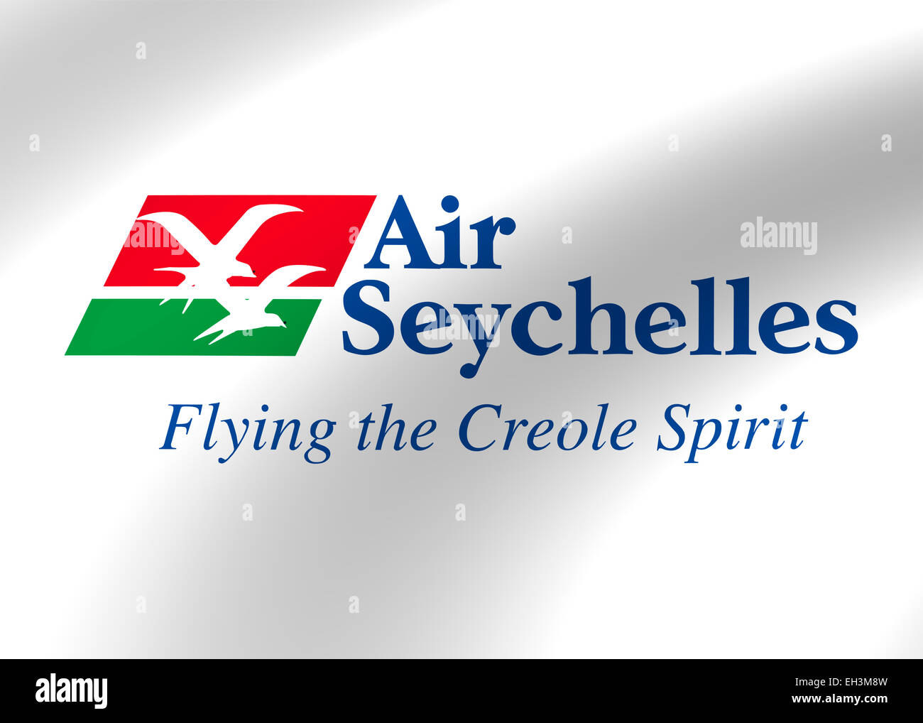 Air Seychelles icona logo simbolo di bandiera emblema Foto Stock