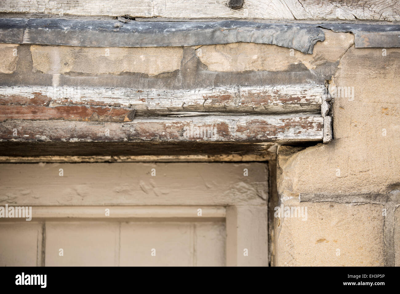 Le caratteristiche architettoniche e i dettagli di edifici storici in Inghilterra, Regno Unito, Gran Bretagna Foto Stock