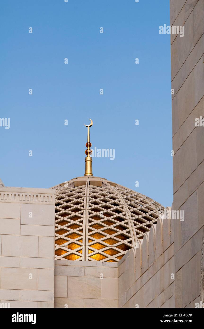 Oman, Muscat Sultan Qaboos moschea Foto Stock Oman, Muscat Sultan Qaboos moschea Foto Stock
