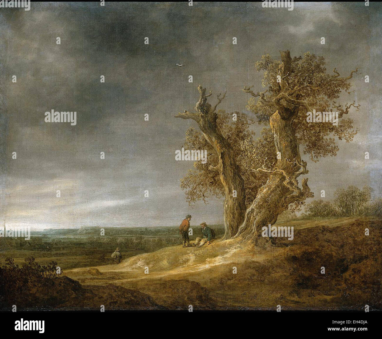 Jan van Goyen paesaggio Foto Stock