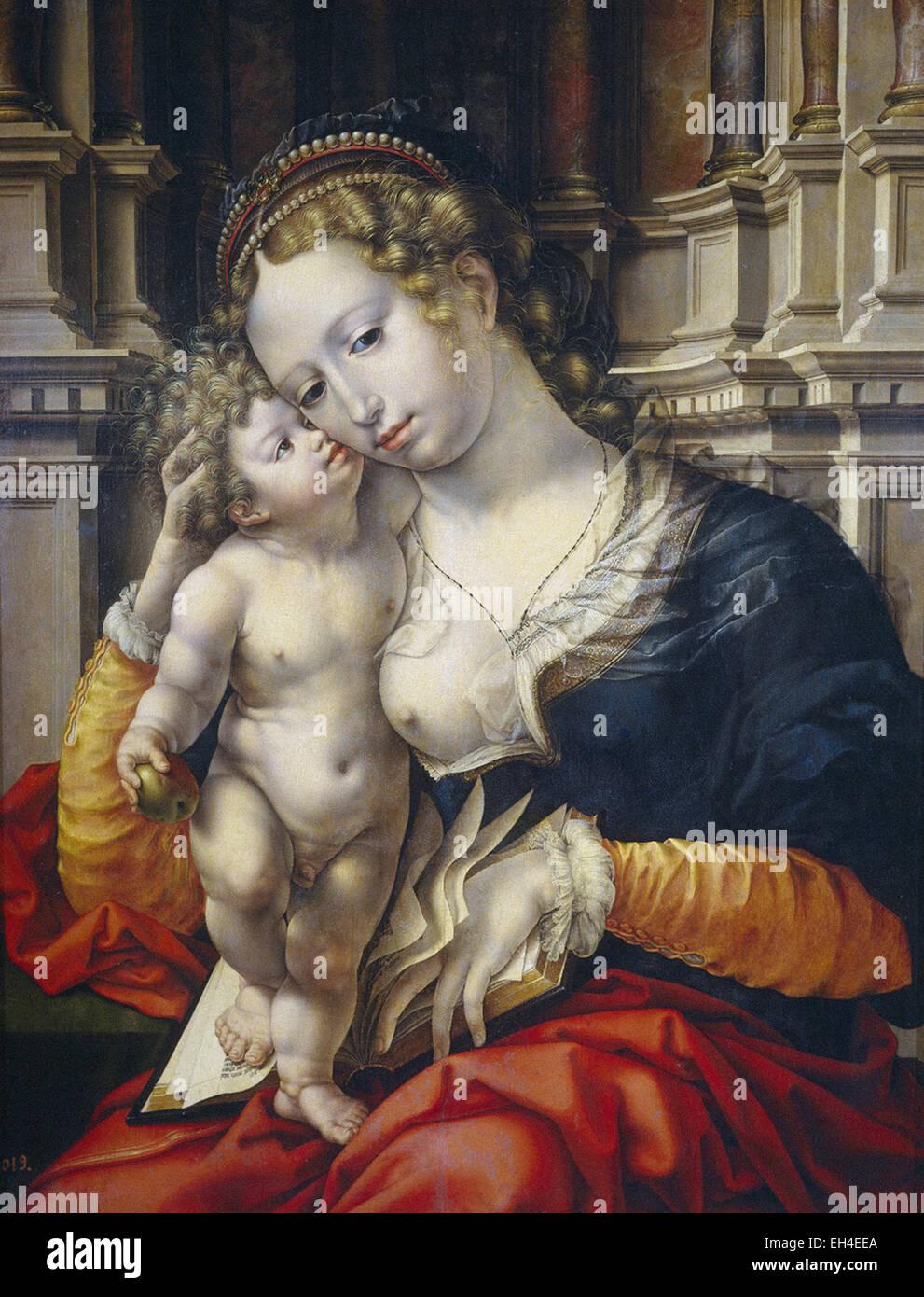 Jan Gossaert Madonna e Bambino Foto Stock