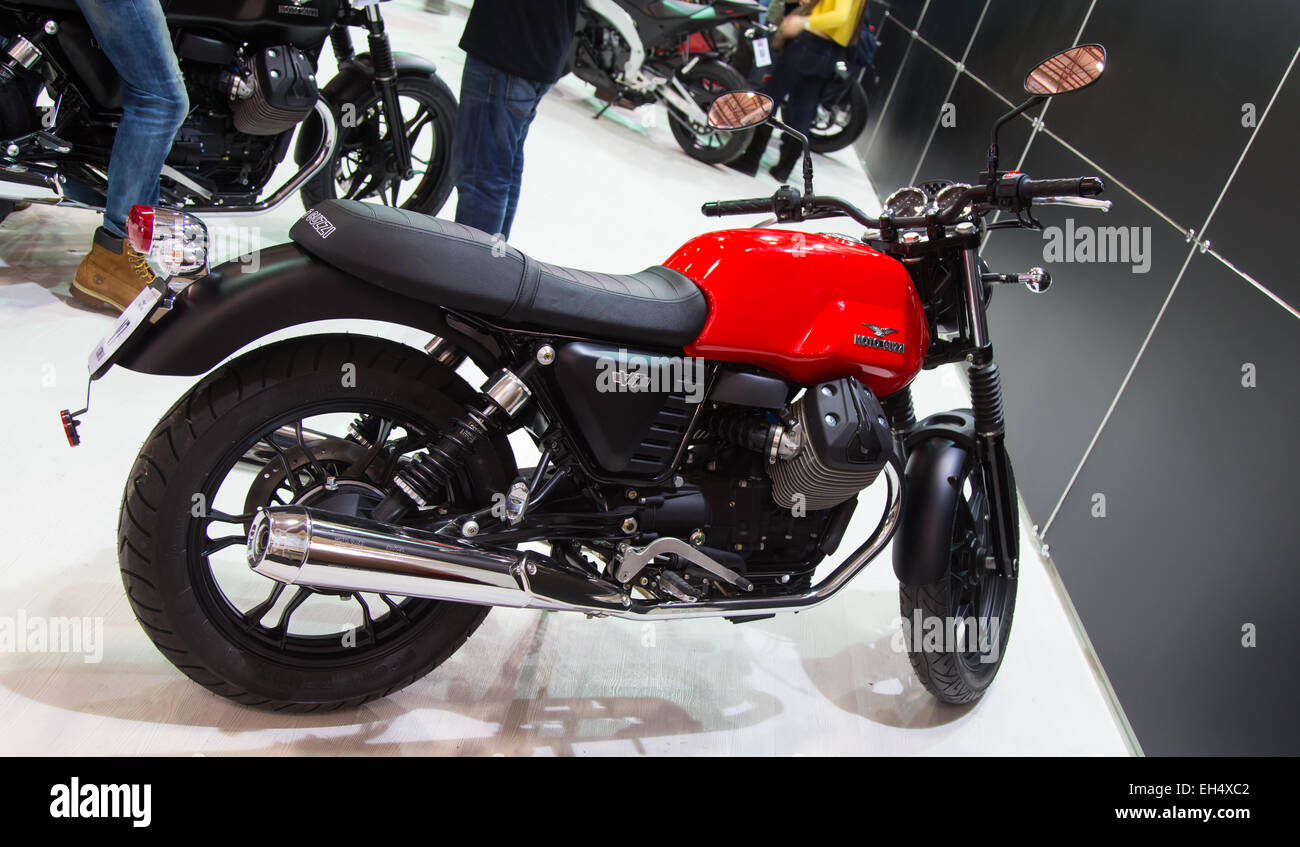 Moto Guzzi V7 Eurasia Moto Bike Expo Istanbul Expo Center Foto Stock