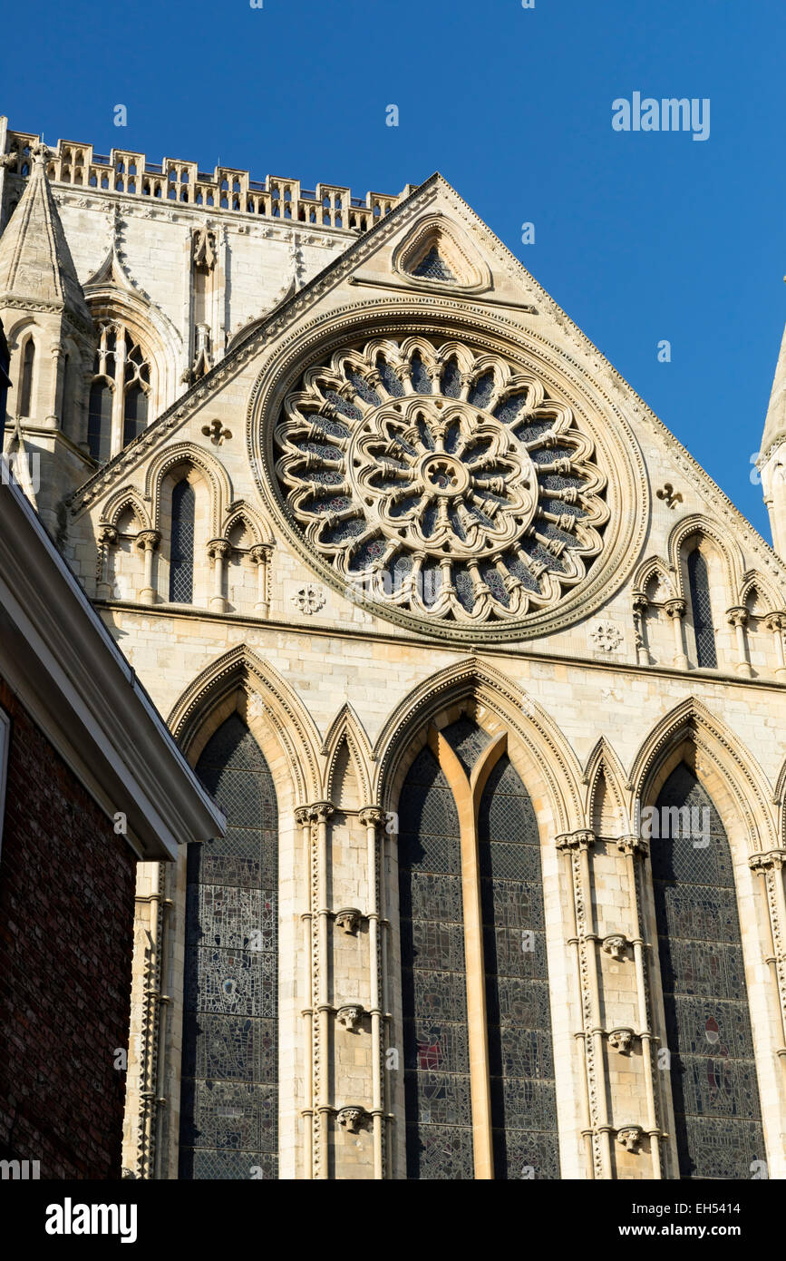York Minster, North Yorkshire, Regno Unito. Foto Stock