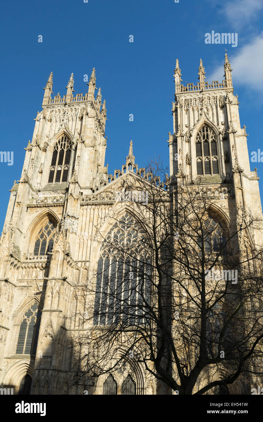 York Minster, North Yorkshire, Regno Unito. Foto Stock