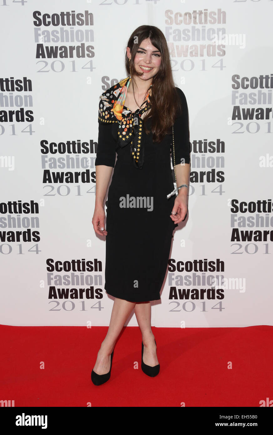 Scottish Fashion Awards 2014 tenutasi a 8 Northumberland Avenue - Arrivi con: Karen Mabon dove: Londra, Regno Unito quando: 01 Set 2014 Foto Stock
