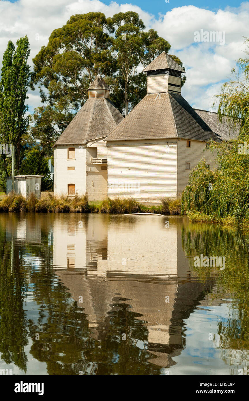 Bushy Park testo forni, vicino New Norfolk, Tasmania Foto Stock