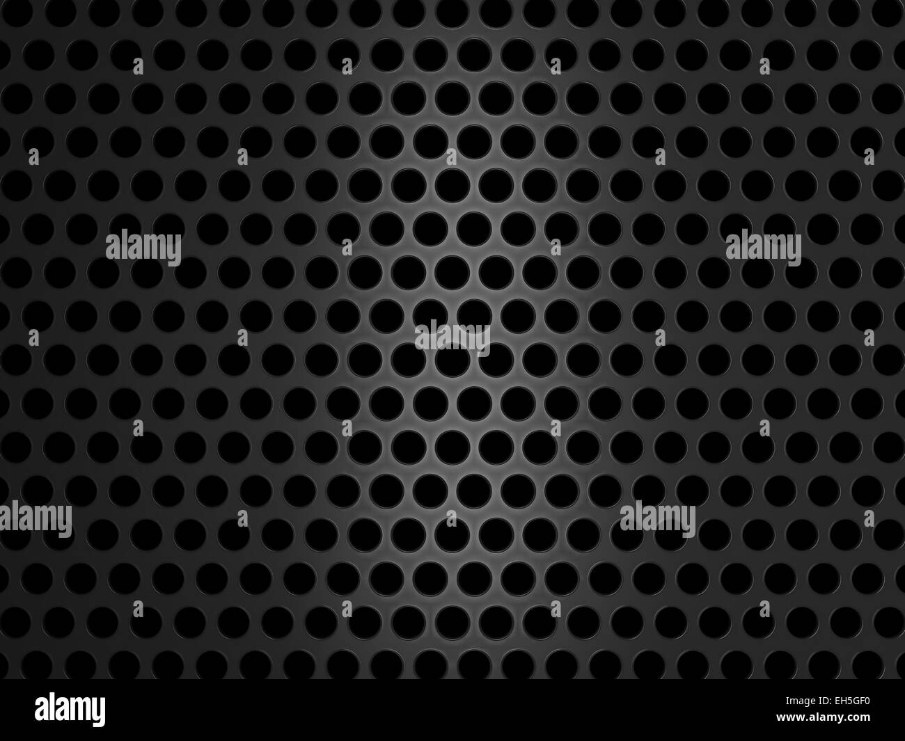 La griglia metallica texture su sfondo nero. Risoluzione di grandi  dimensioni Foto stock - Alamy