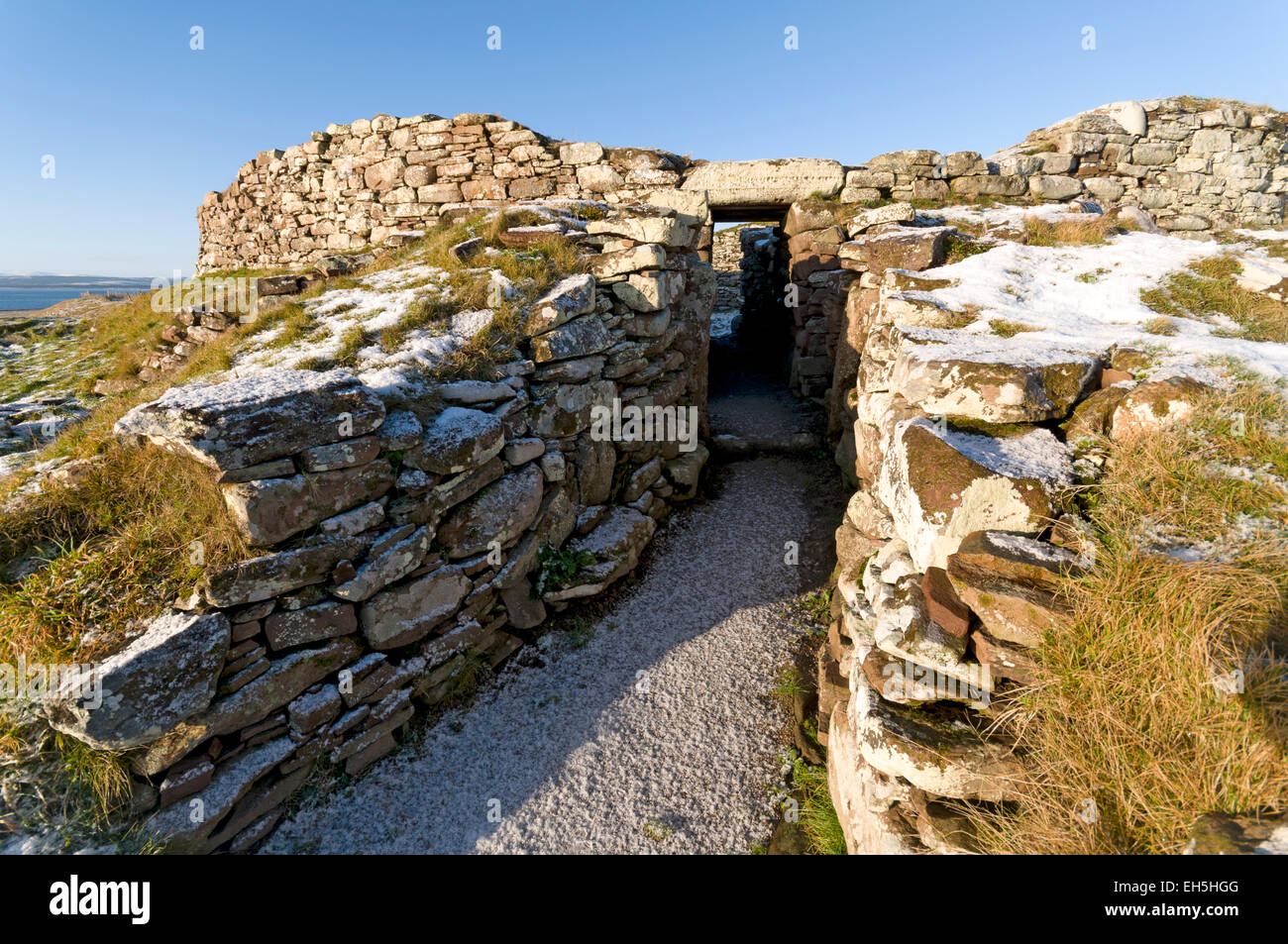 Carn Laith Broch, Sutherland, Scotland, Regno Unito Foto Stock