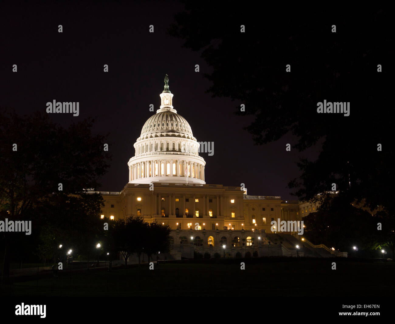 Capital Hill, arresto del Governo 2013, Washington DC Foto Stock