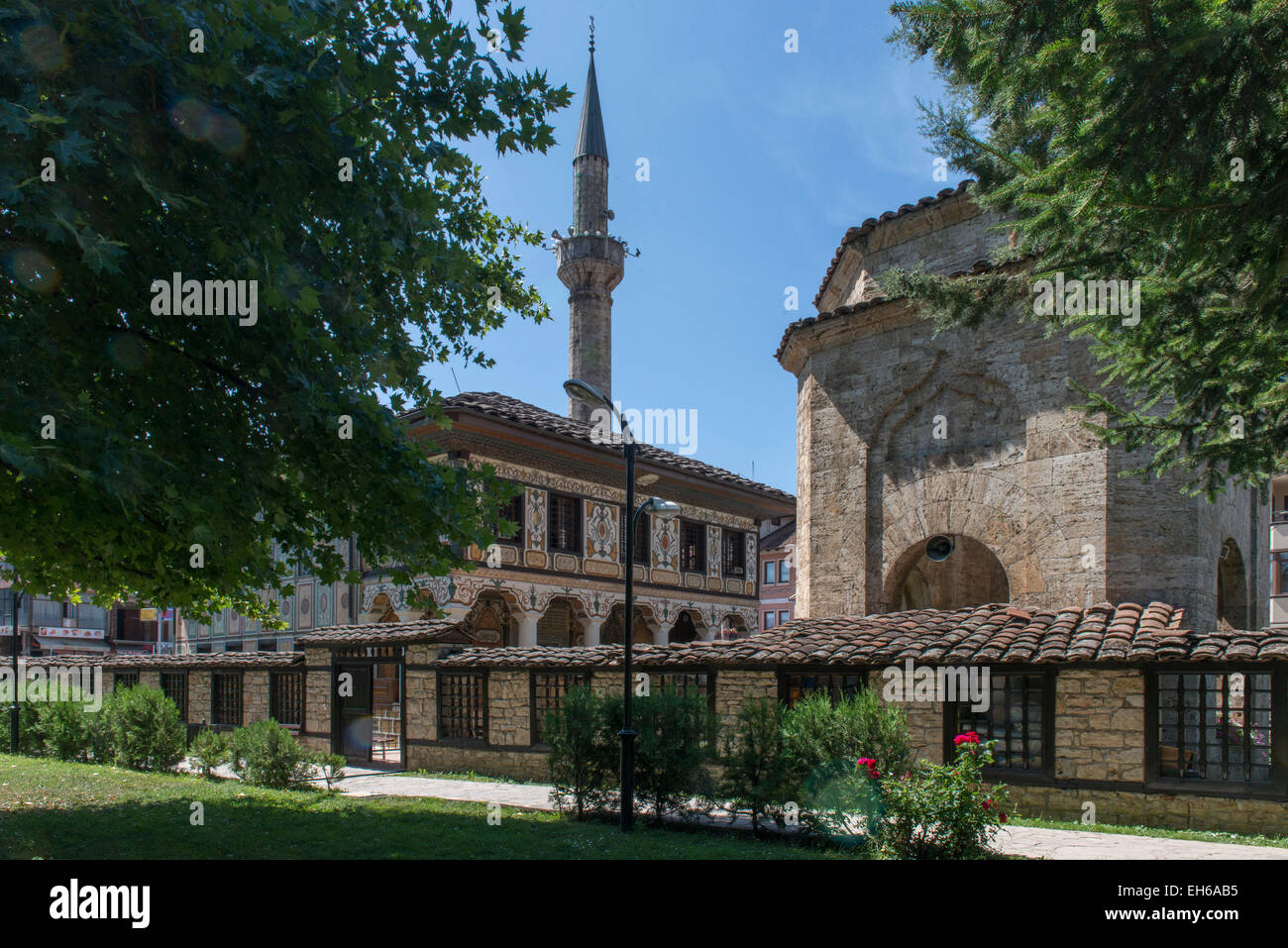 Šarena Džamija o Pasha Djamija, Tetovo Foto Stock