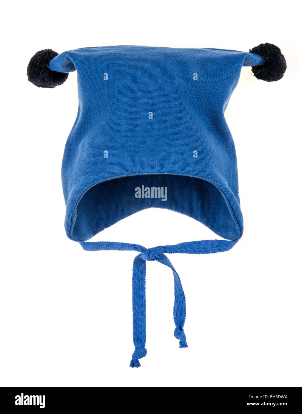 Bambini Cappello invernale isolato su uno sfondo bianco. Foto Stock