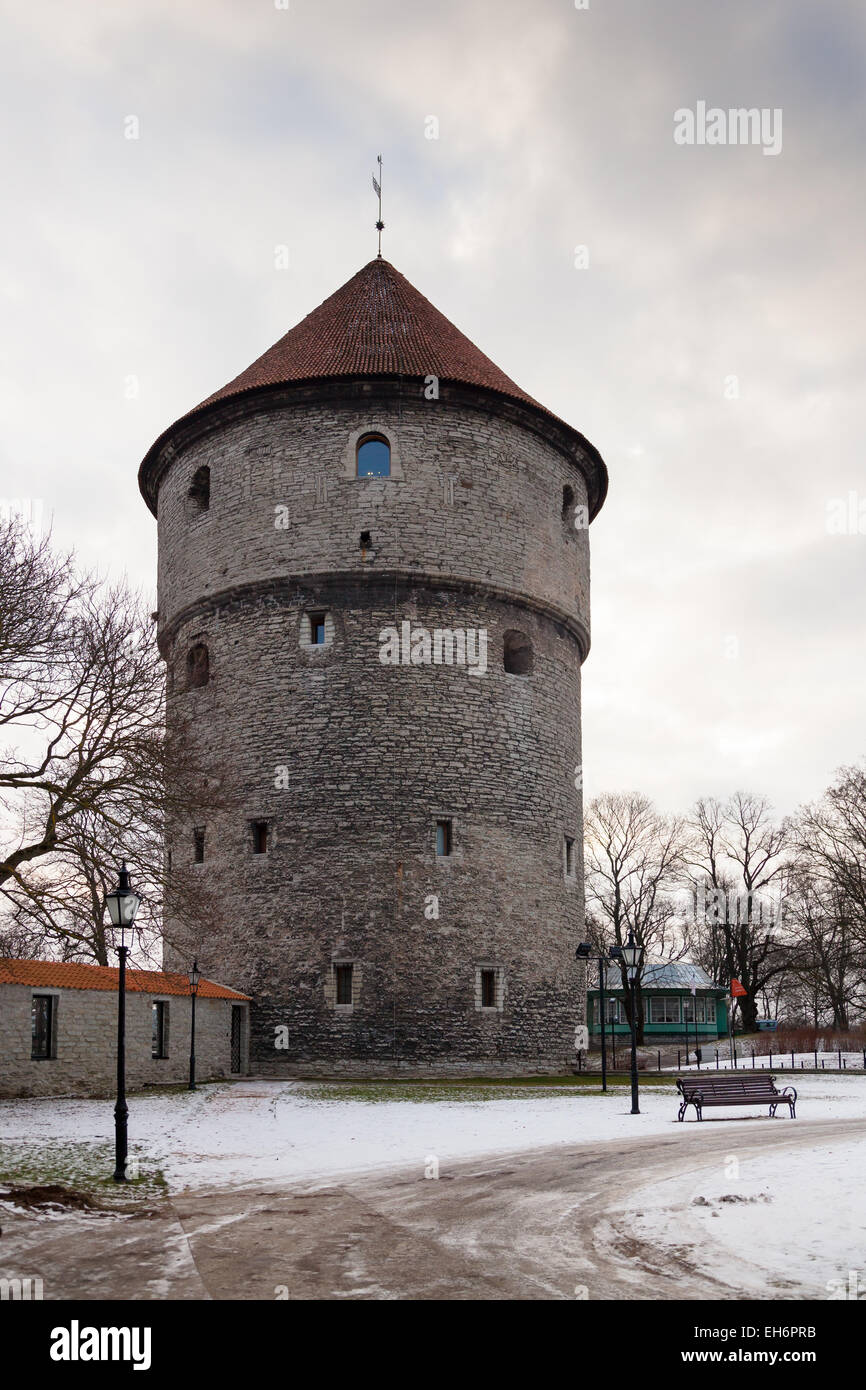 Kiek in de Kok è una torre di artiglieria a Tallinn Foto Stock