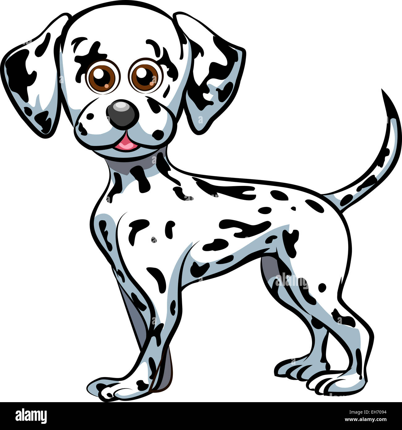 Borsa in tela Cucciolo di cane dalmata amico degli animali Tessuto