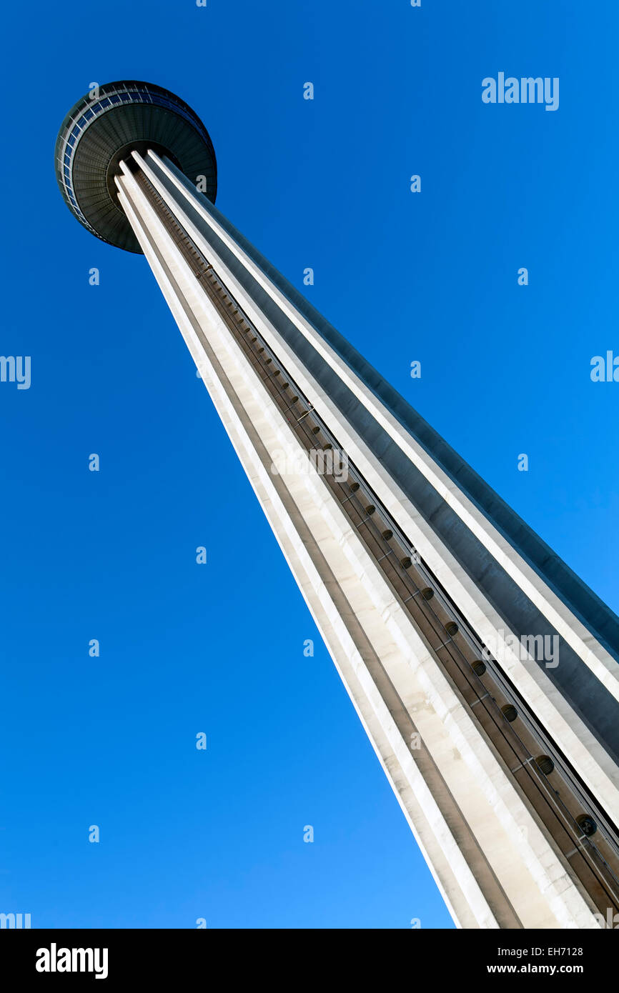 La torre delle Americhe, San Antonio, Texas, Stati Uniti d'America Foto Stock