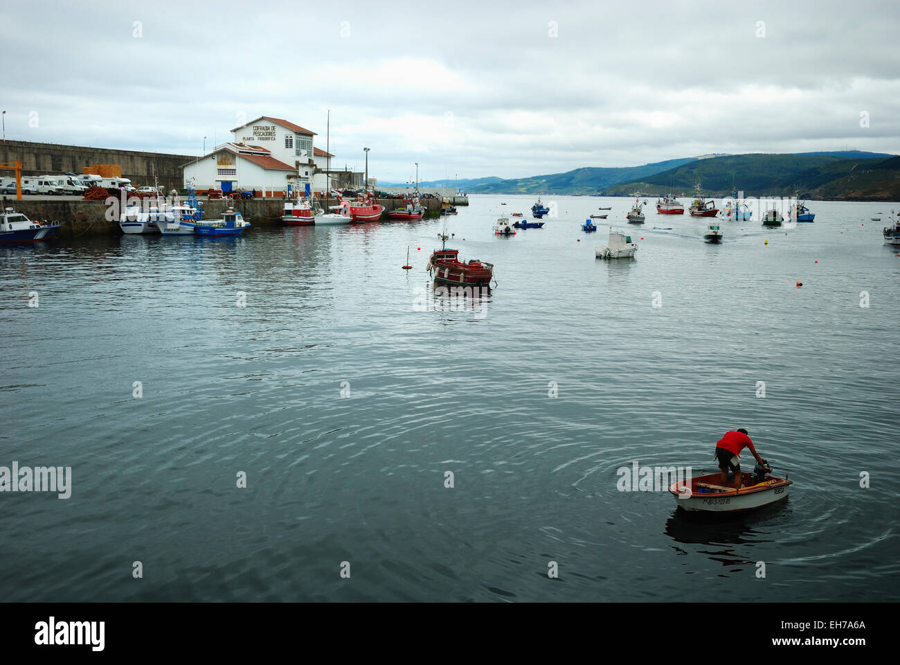 Malpica de Bergantiños Foto Stock