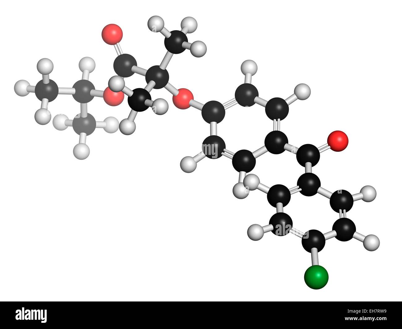 Fenofibrate Colesterolo farmaco Foto Stock