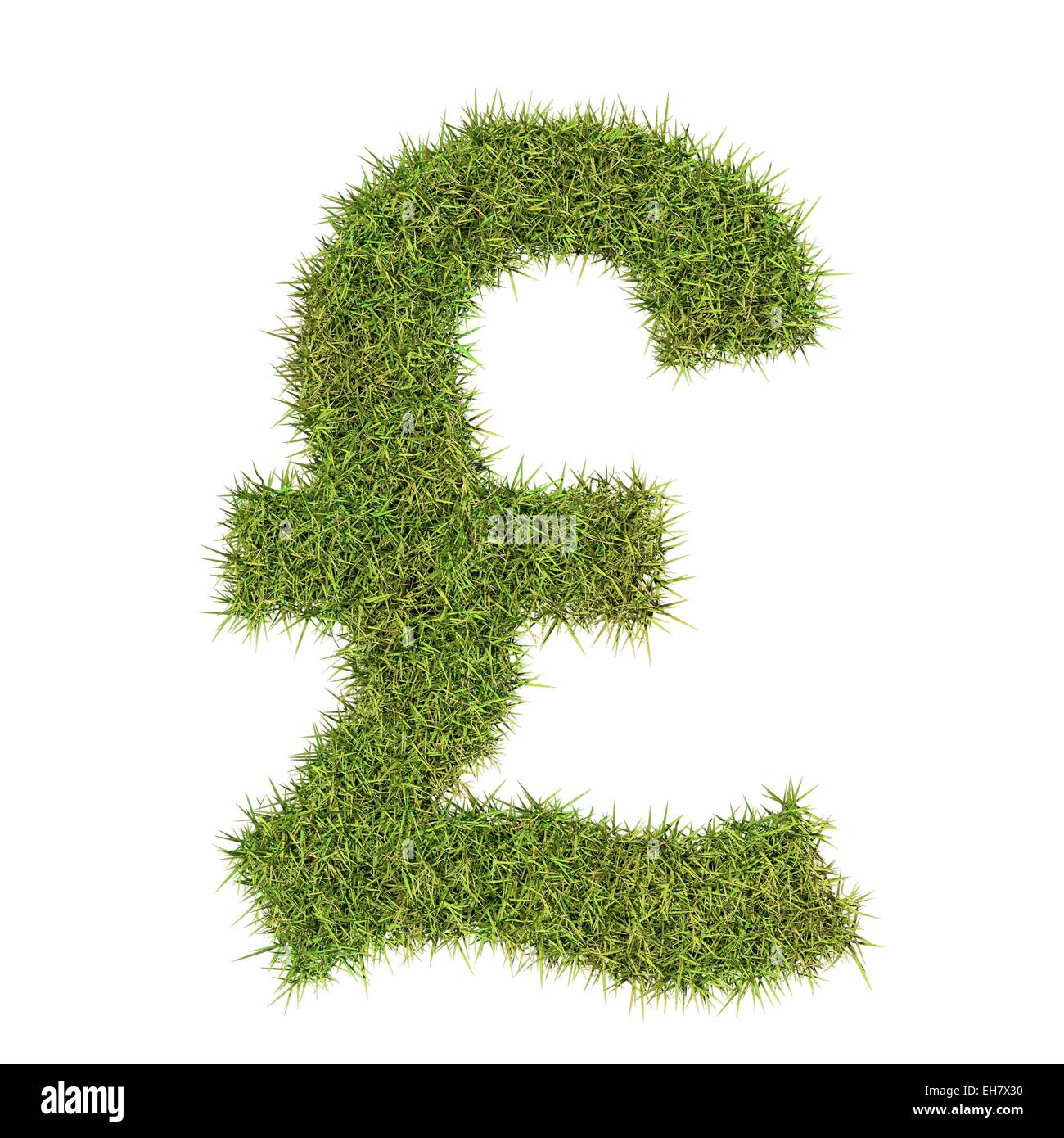 Sterlina inglese di Symbol Foto Stock