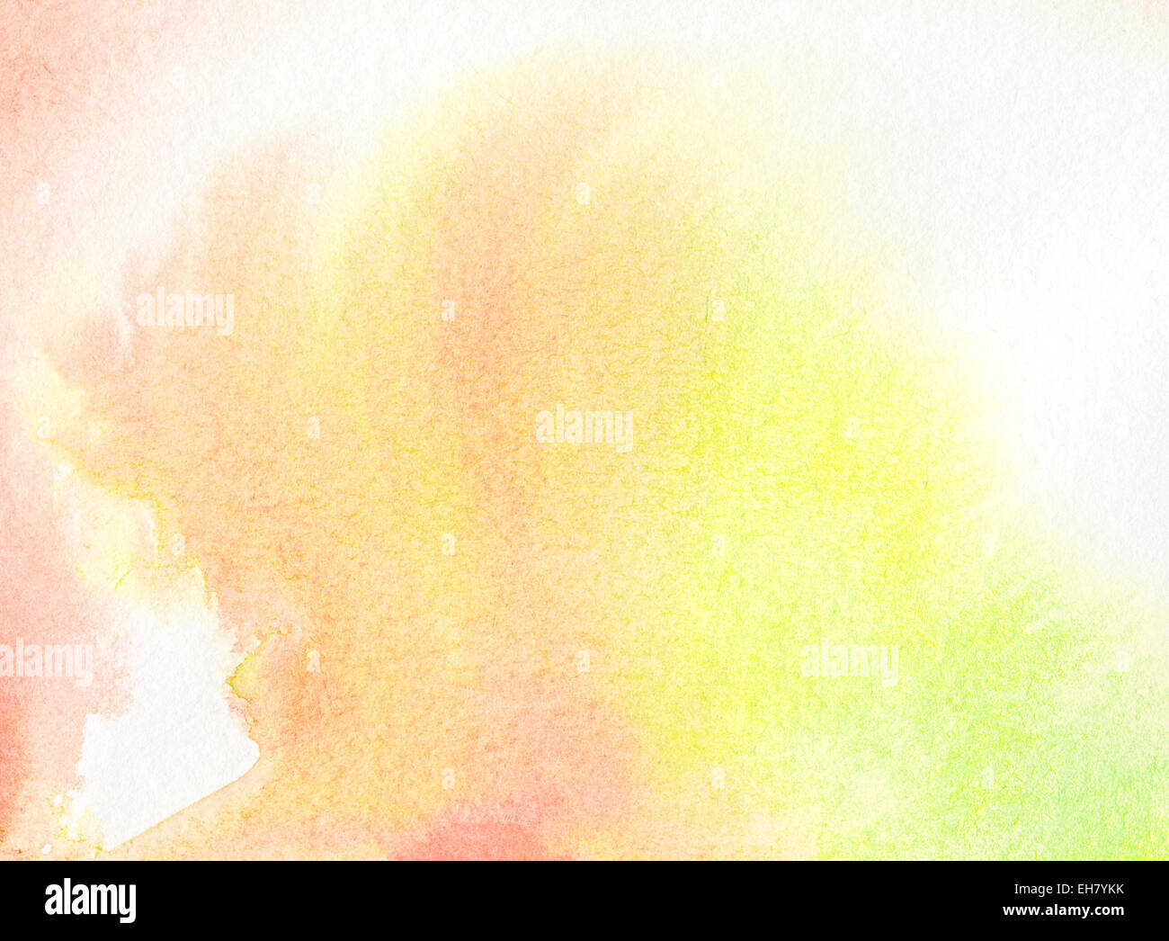 Abstract colorato acquarello dipinto a mano sullo sfondo Foto Stock