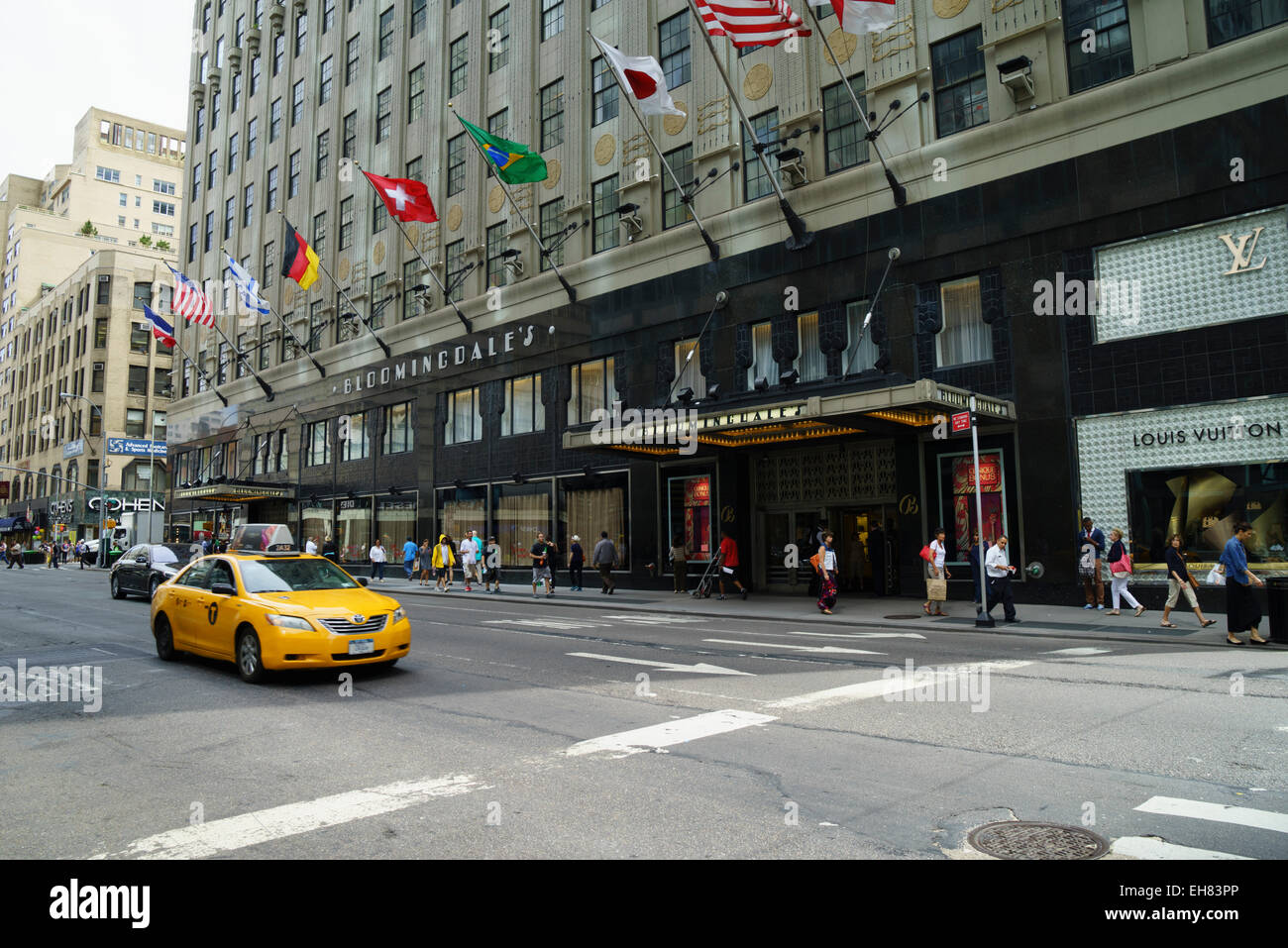 Magazzino Bloomingdale's, Manhattan, New York City, Stati Uniti d'America, America del Nord Foto Stock