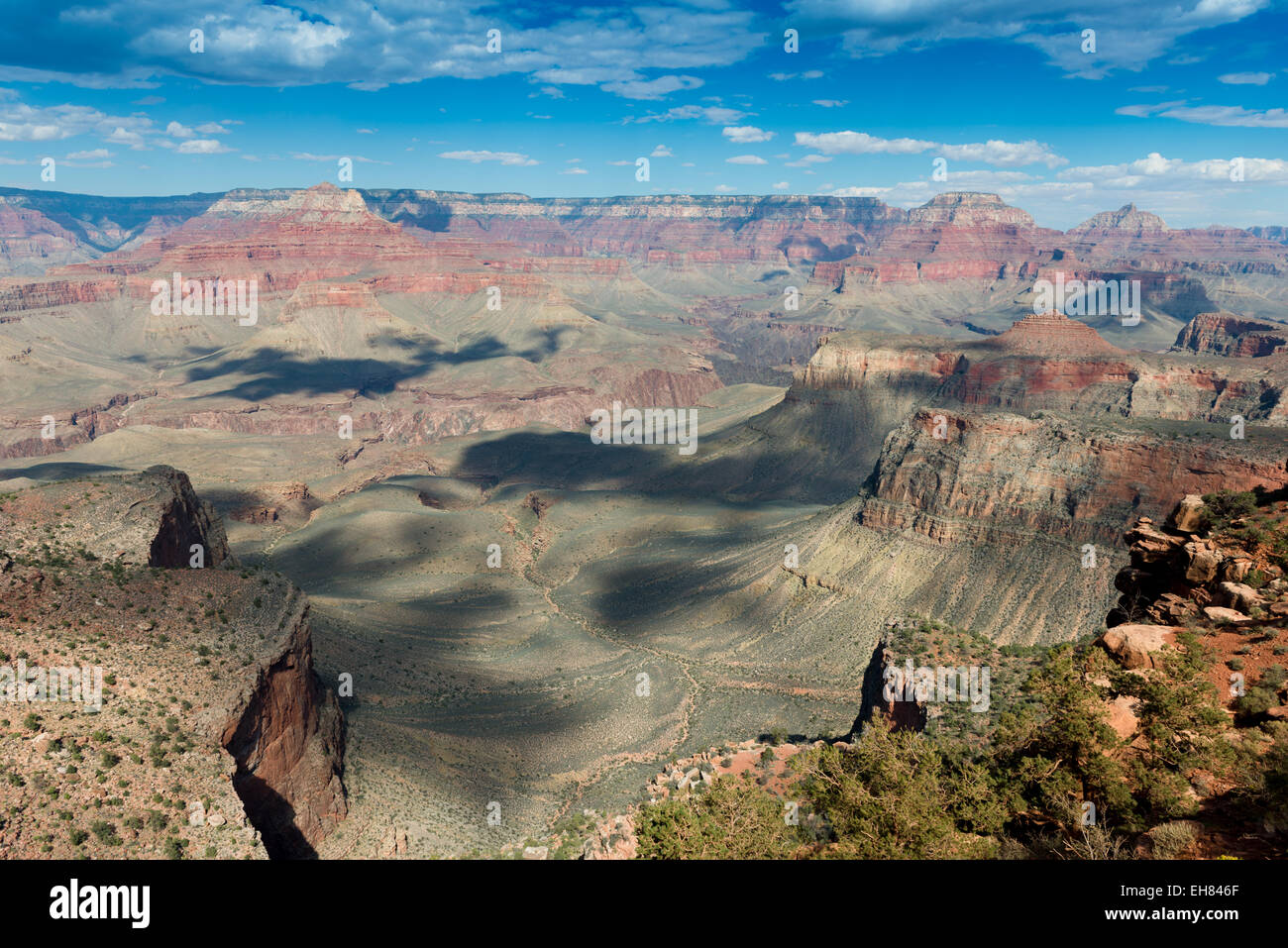 Grand Canyon paesaggio, Arizona, Stati Uniti d'America Foto Stock