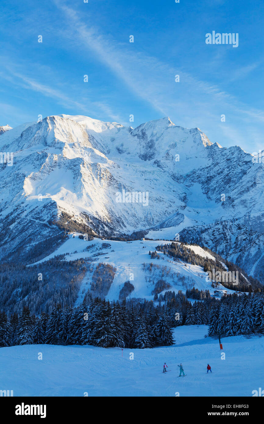 L'Europa, Francia, Haute Savoie, Rodano Alpi, la valle di Chamonix, Foto Stock