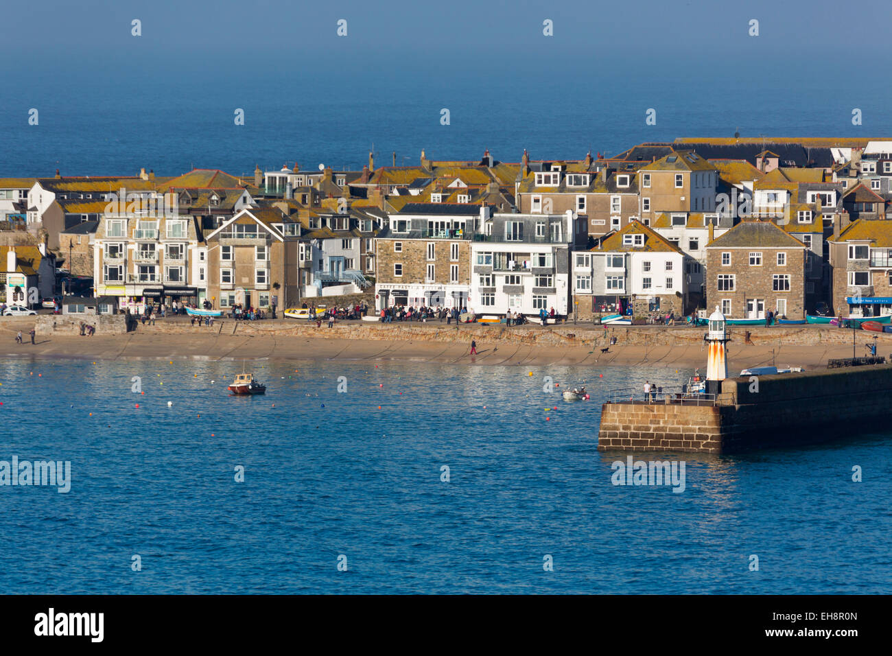 St Ives; Porto Cornwall, Regno Unito Foto Stock
