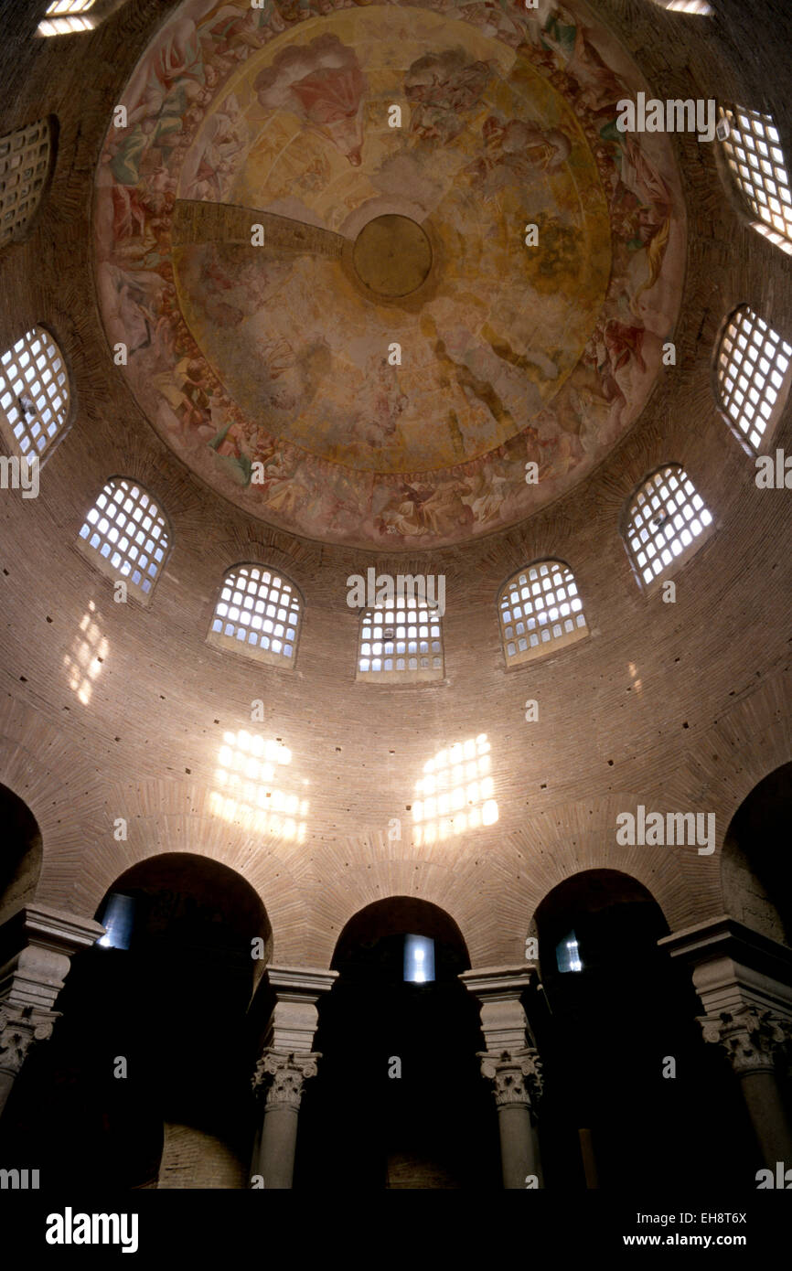 Italia, Roma, Mausoleo di Santa Costanza, chiesa paleocristiana Foto Stock