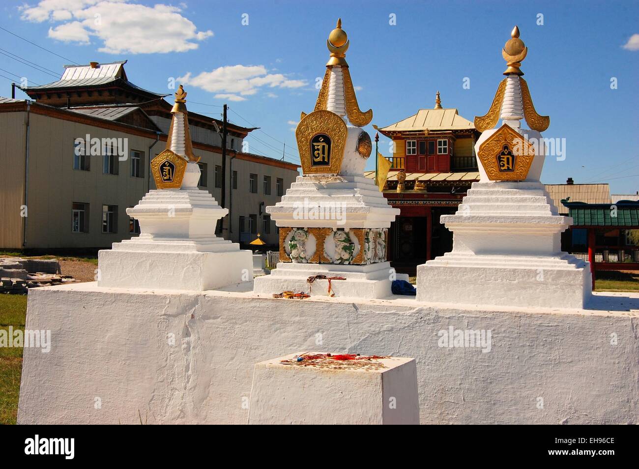 Tempio buddista Datsan, Ivolginsk, Russia Foto Stock