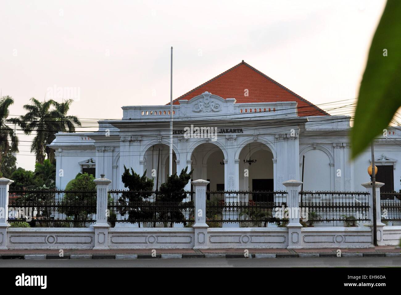 Architettura coloniale olandese di Jakarta, Indonesia Foto Stock
