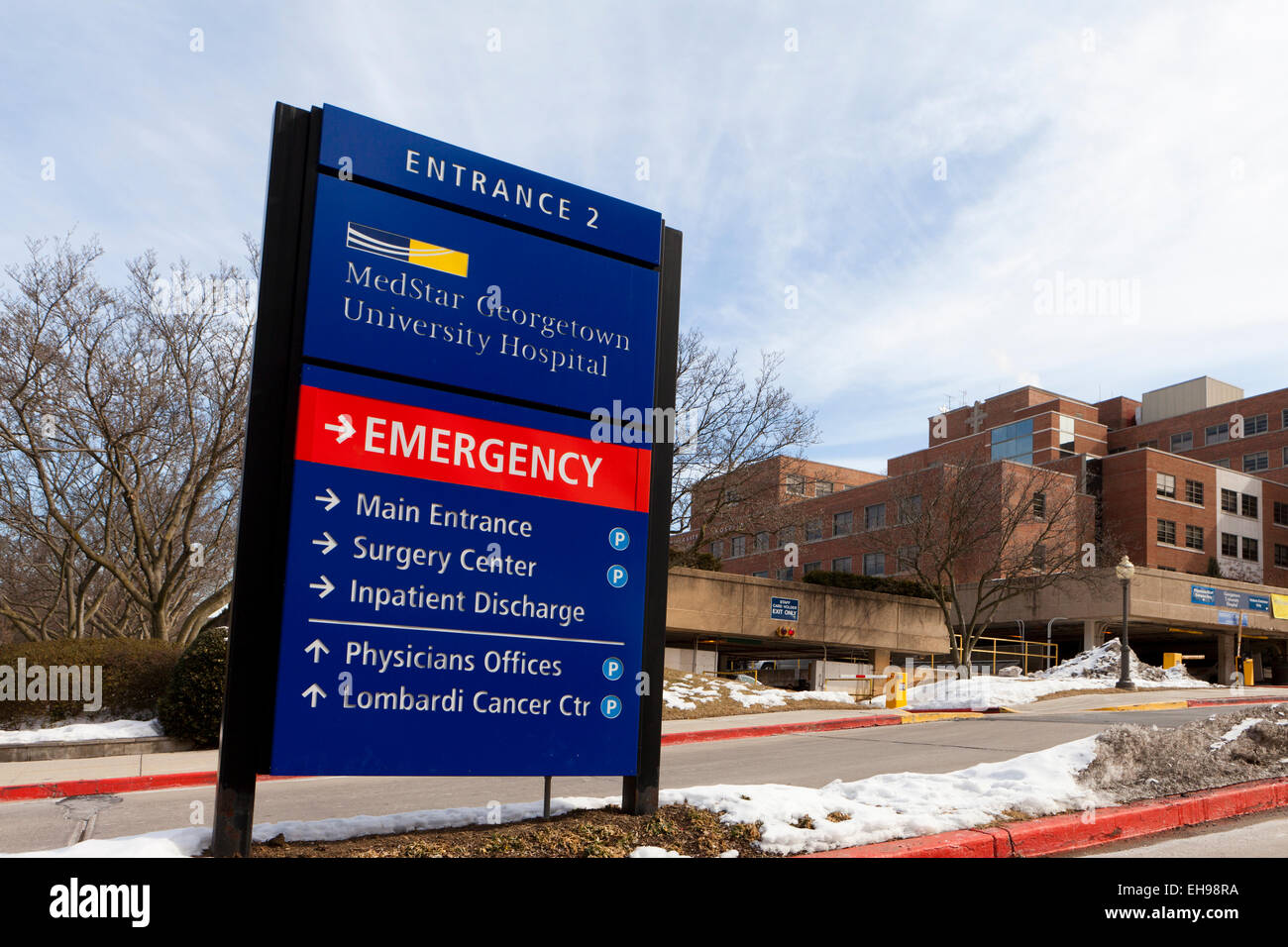 Medstar Georgetown University Hospital - Washington DC, Stati Uniti d'America Foto Stock