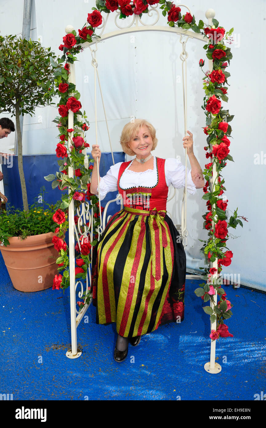 La registrazione della ARD TV show 'Immer wieder Stefan' a Europapark Rust dotato: Margot Hellwig dove: ruggine, Germania Quando: 04 Set 2014 Foto Stock