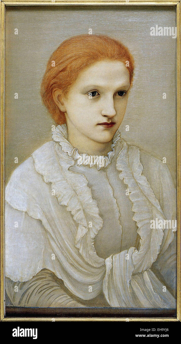 Edward Coley Burne-Jones Lady Francesco Balfour Foto Stock