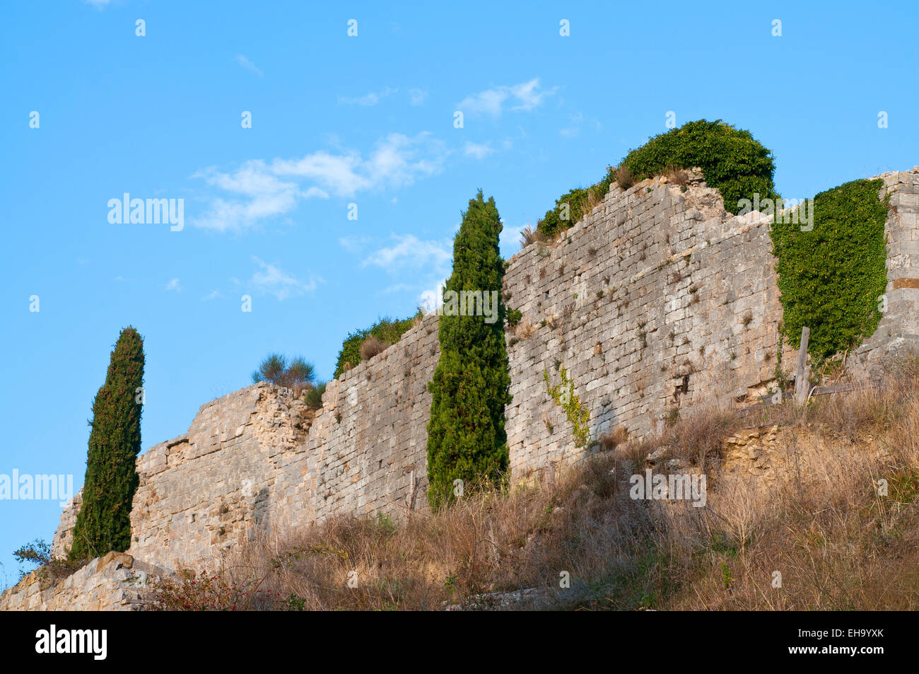 Rocca Aldobrandesca di Castiglione d'Orcia. Località: Castiglione d'ORCIA (SI), Toscana, Italia. Foto Stock