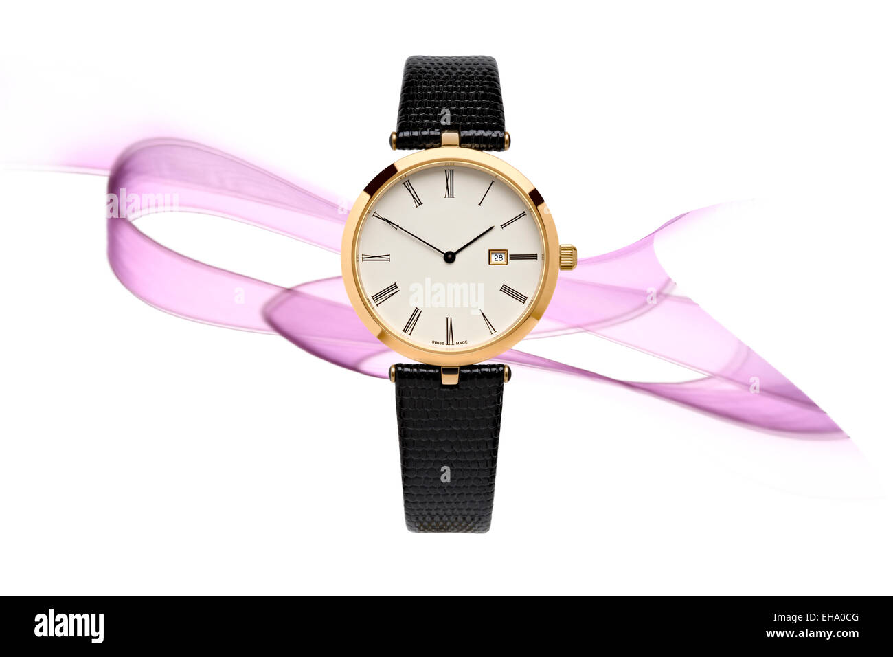 Bellezza shot di uomo di guardare senza logo Foto Stock