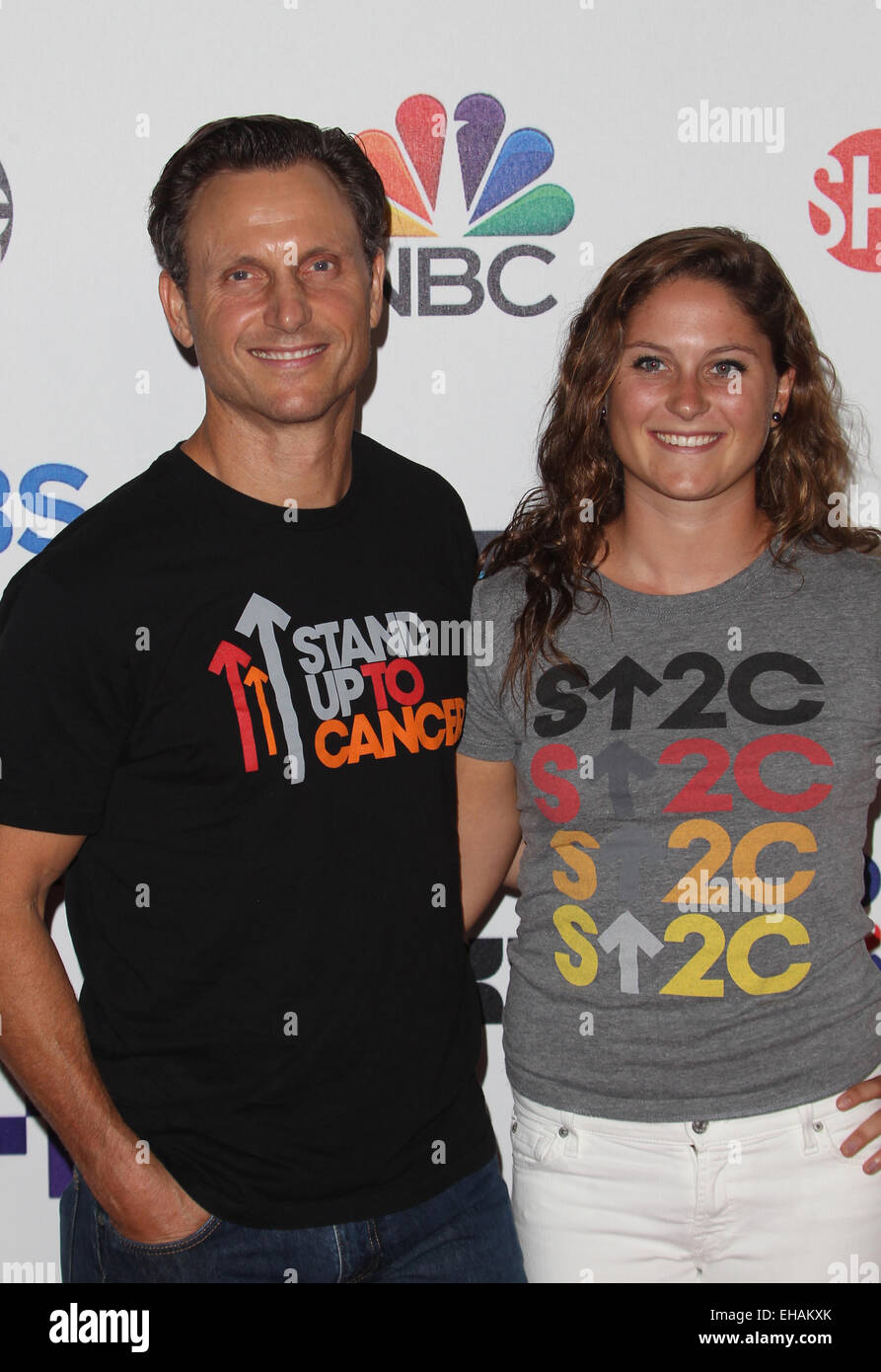 Tony goldwyn and tess frances goldwyn immagini e fotografie stock ad
