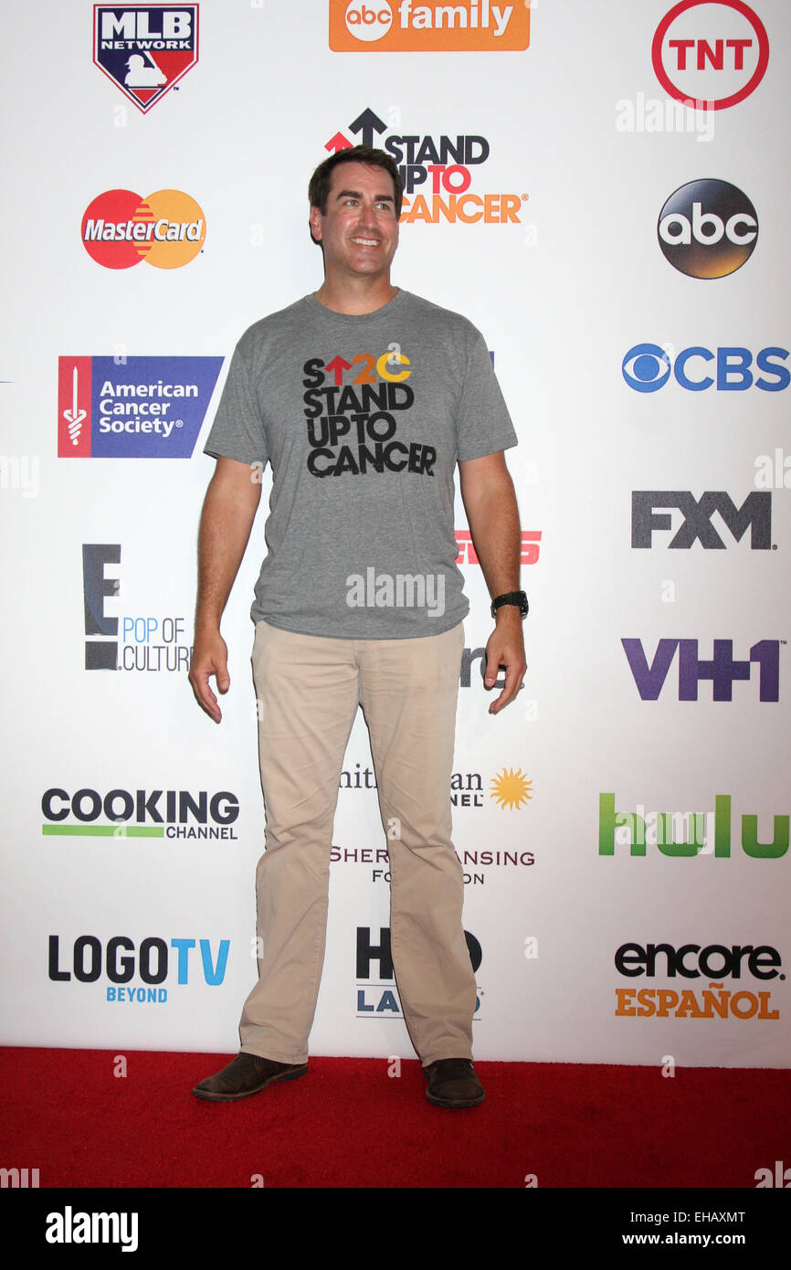 Stand Up 2 Cancer teletrasmesso arrivi 2014 dotate di: Rob Riggle dove: Los Angeles, California, Stati Uniti quando: 06 Set 2014 Foto Stock