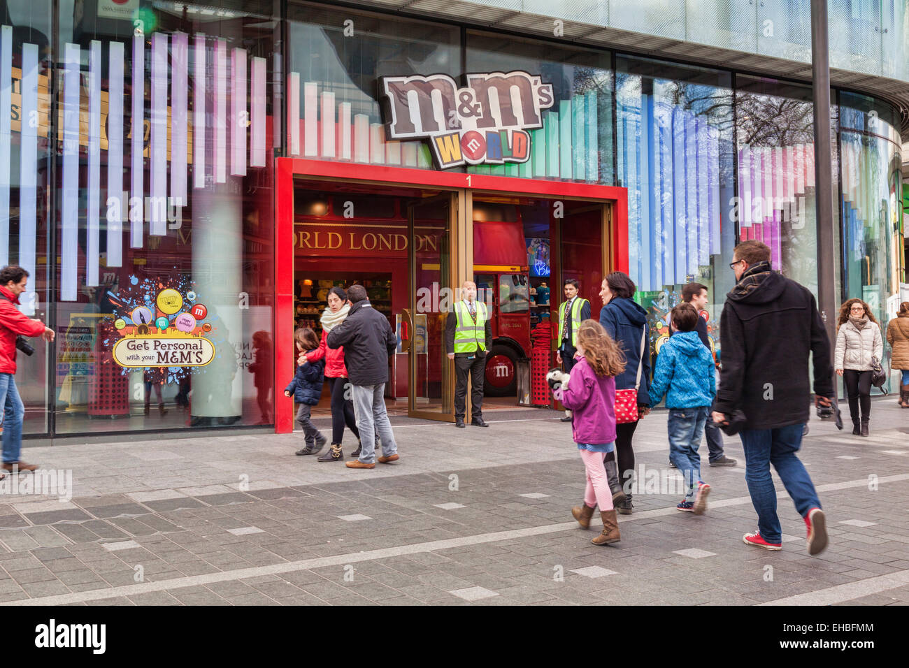 M&M's World London Inghilterra England Foto Stock