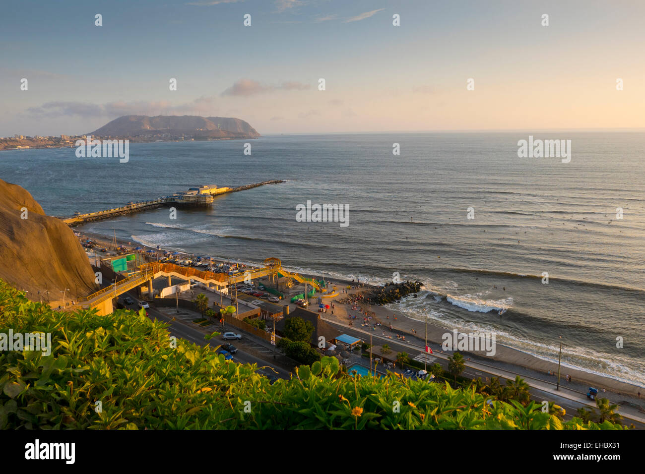 El Parque del Amor, amanti Park, Miraflores Lima, Perù Foto Stock