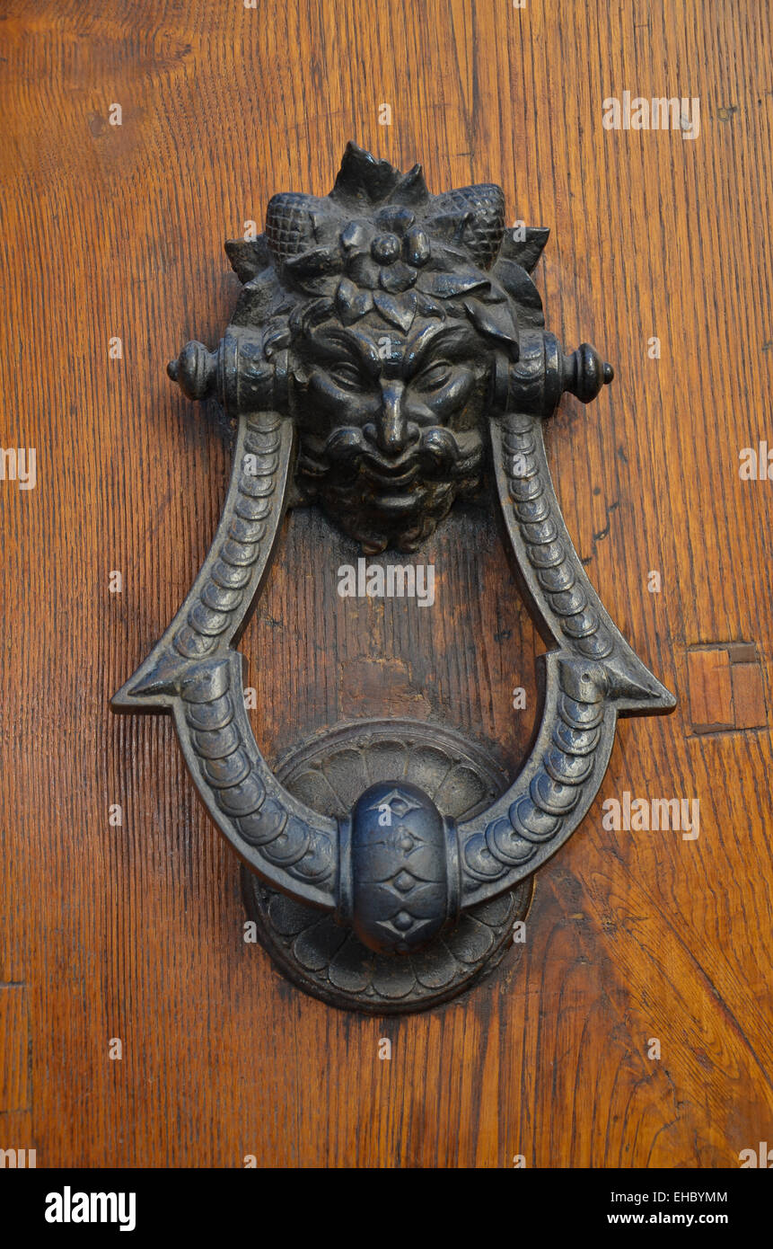 Fotografia di un molto elaborata la maniglia Foto Stock