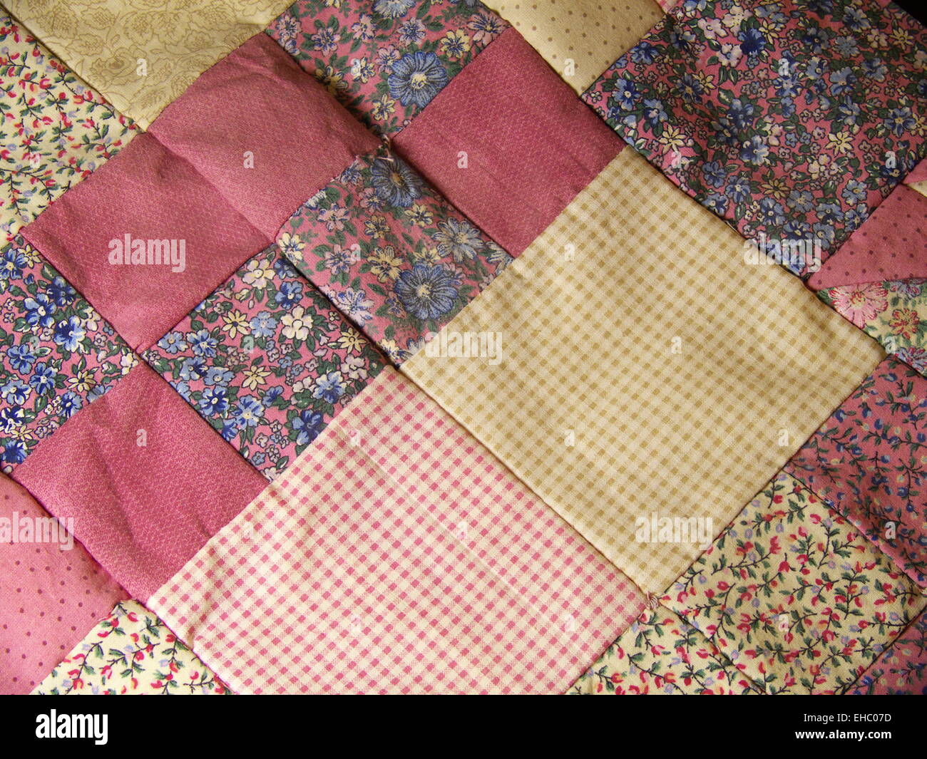 Patchwork Foto Stock