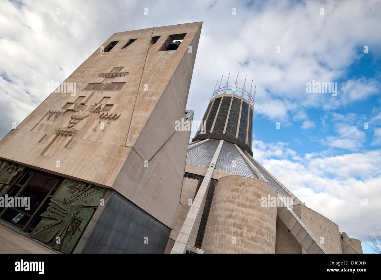 Il Liverpool Metropolitan Cathedral, Liverpool, Merseyside England, Regno Unito Foto Stock