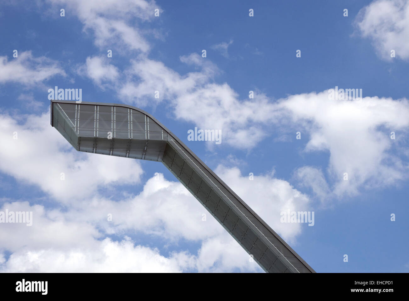 Stadium torre faro presso l'arena a Horsens, Danimarca Foto Stock