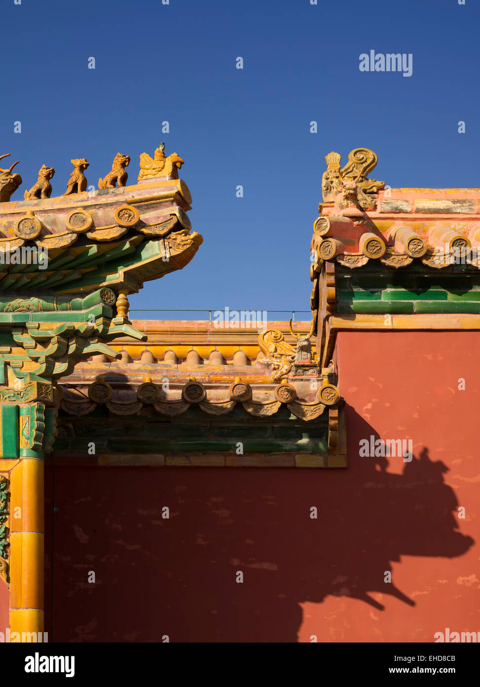 Vista in dettaglio della Città proibita Foto Stock