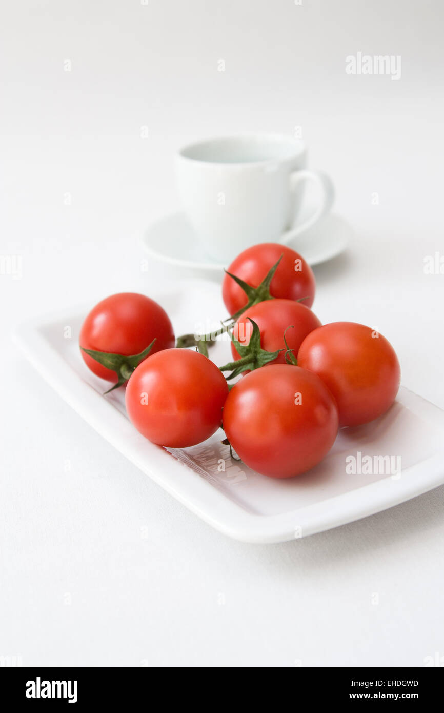 Tomaten und Wasser - Pomodori e acqua Foto Stock