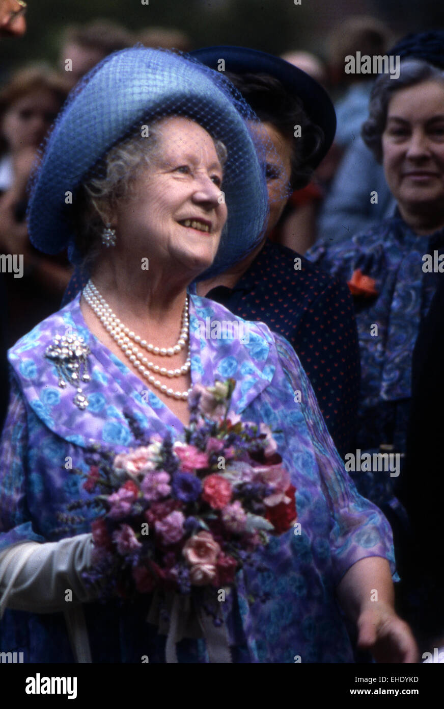 La regina Elisabetta Regina madre (1900-2002) nel 1983 Foto Stock
