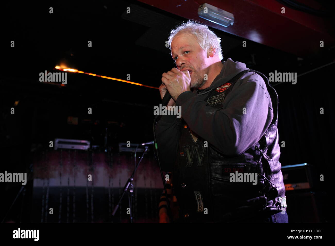 Pertti Kurikan Nimipäivät punk band dalla Finlandia Foto Stock