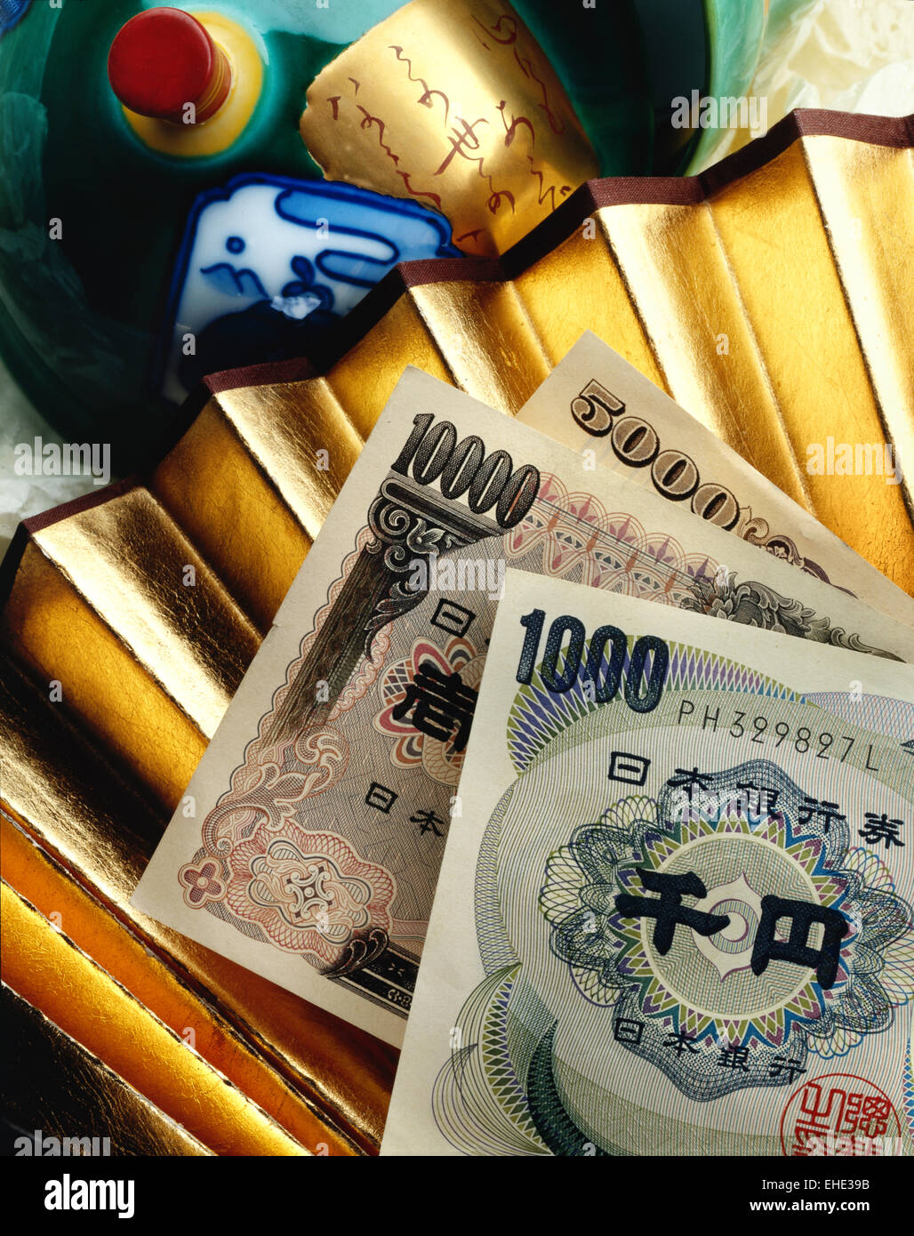 Valuta giapponese Foto Stock