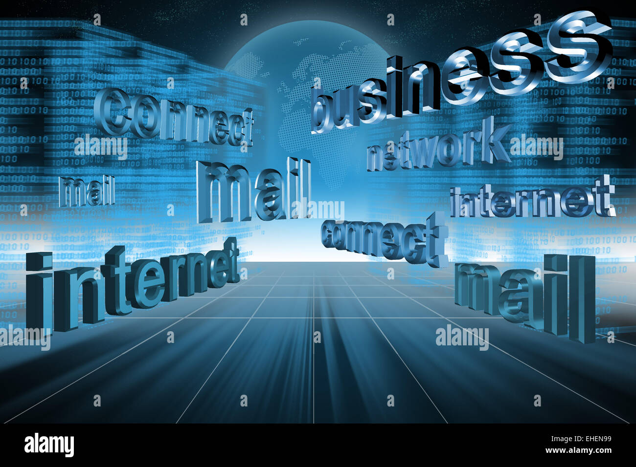 Concetto di internet Foto Stock